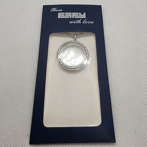 NWT Effy Silver Locket Necklace